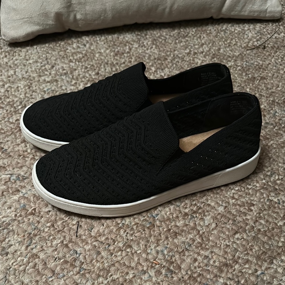 Women’s Black Slip-On Shoes